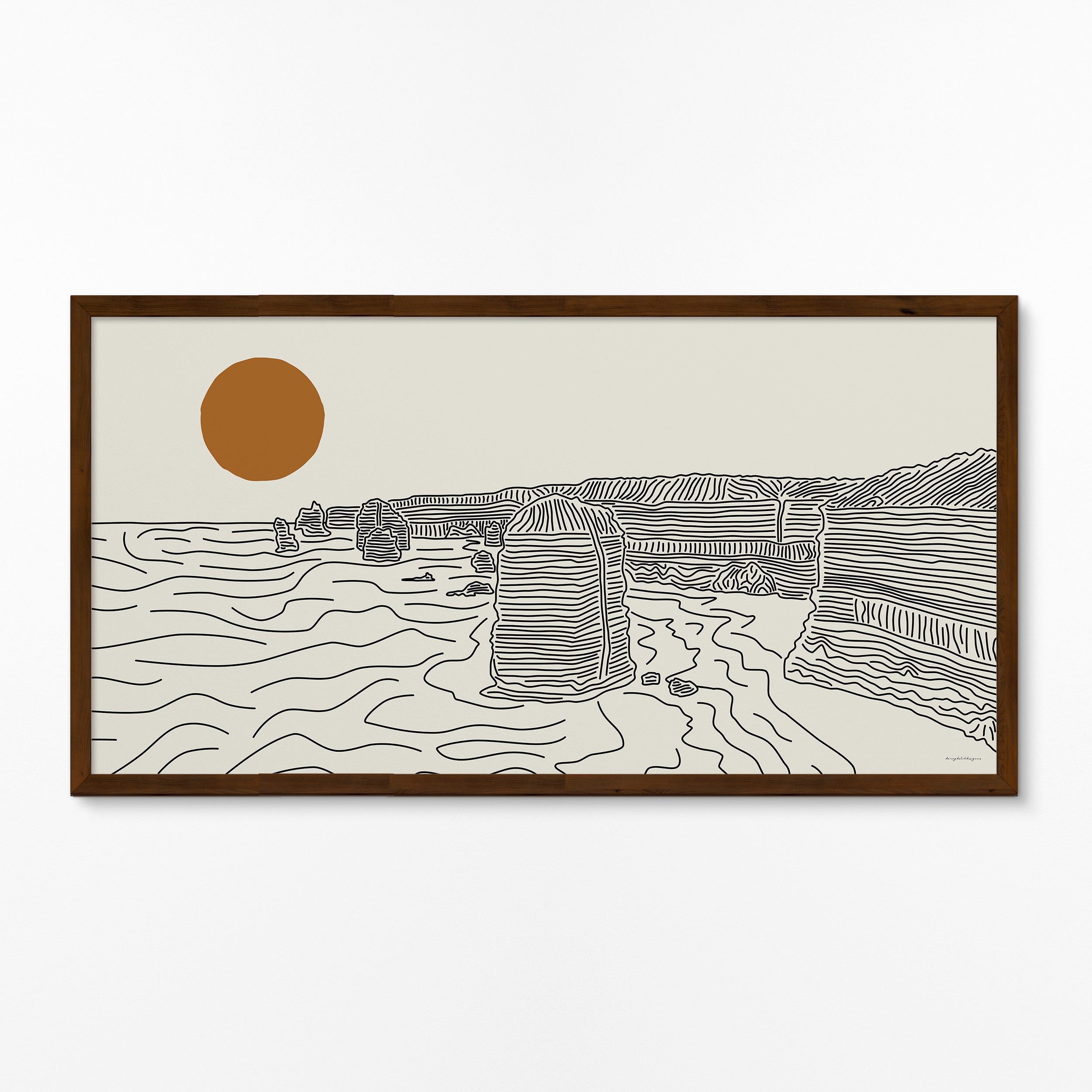 Great Ocean Road Australia Panorama Poster