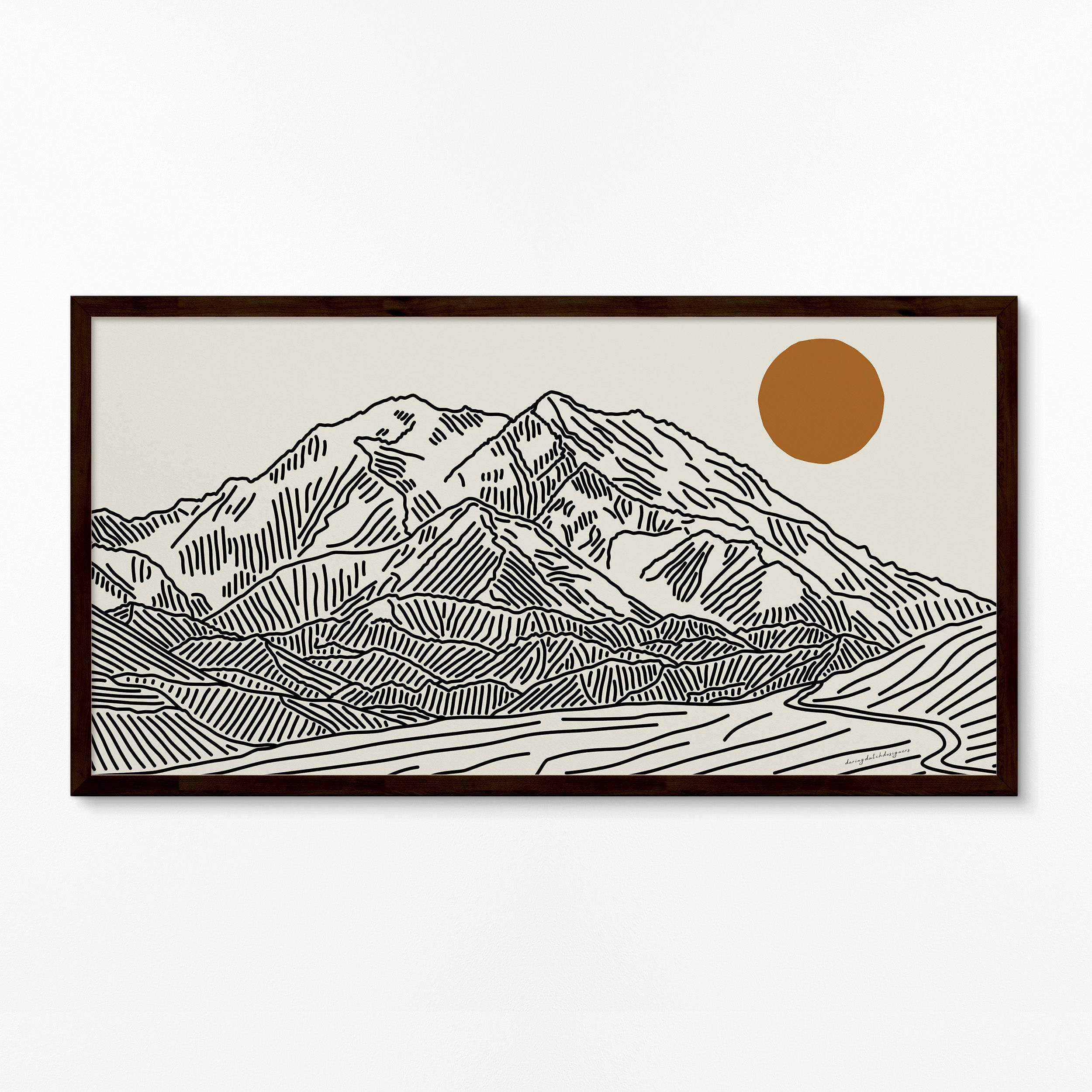 Denali Alaska Panorama Poster