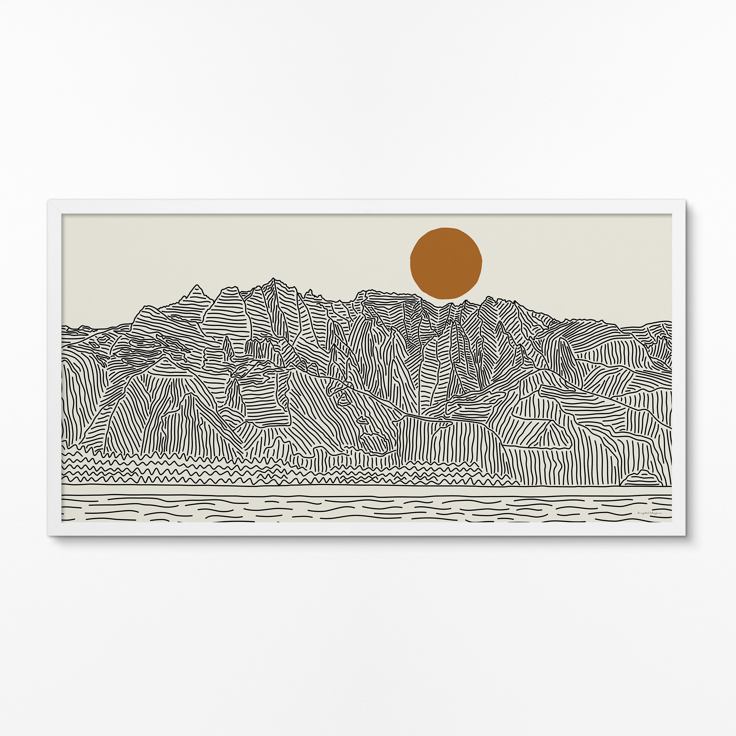 Kauai Hawaii Panorama Poster