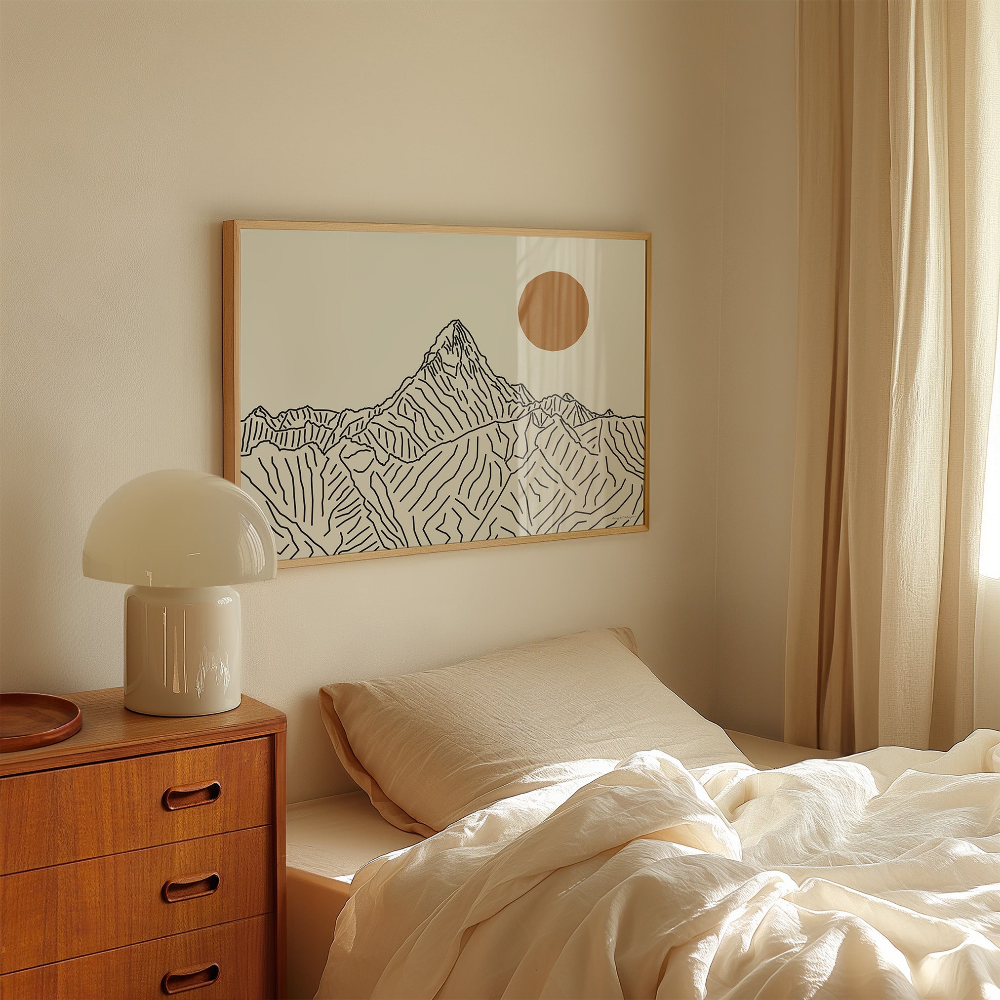 Mount Everest Poster Horizontaal