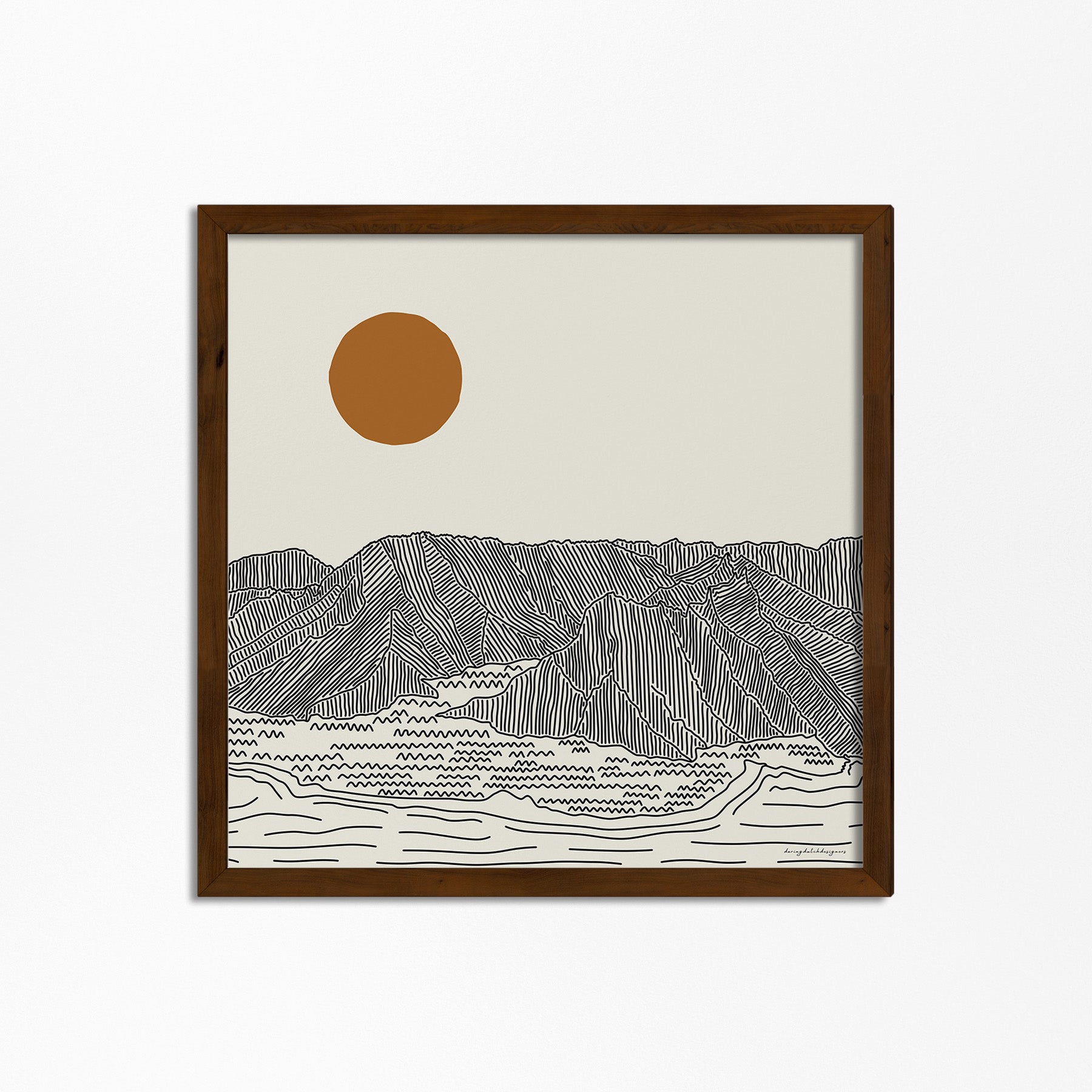 Poster Vierkant - Magisch Oahu Hawaii