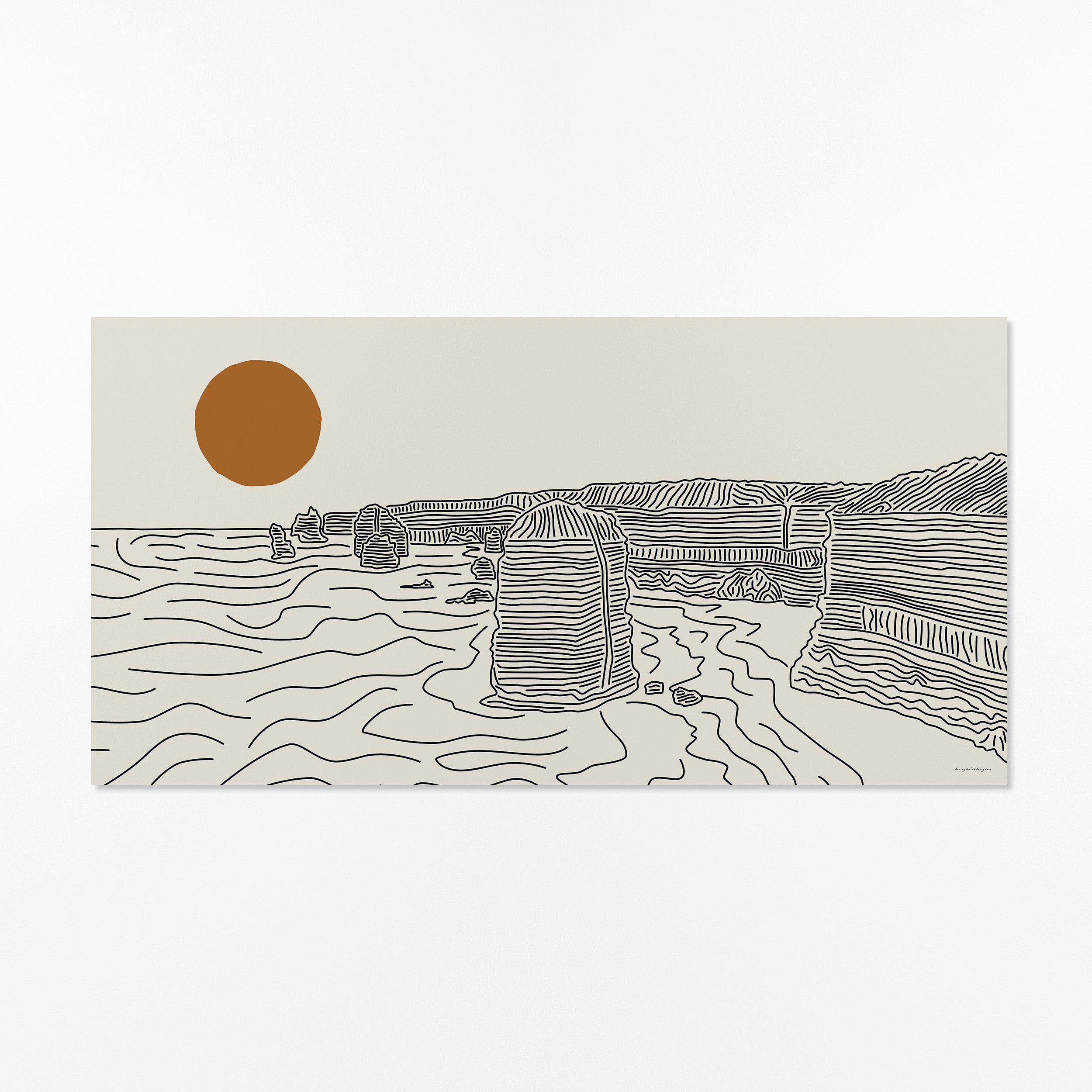 Great Ocean Road Australia Panorama Poster