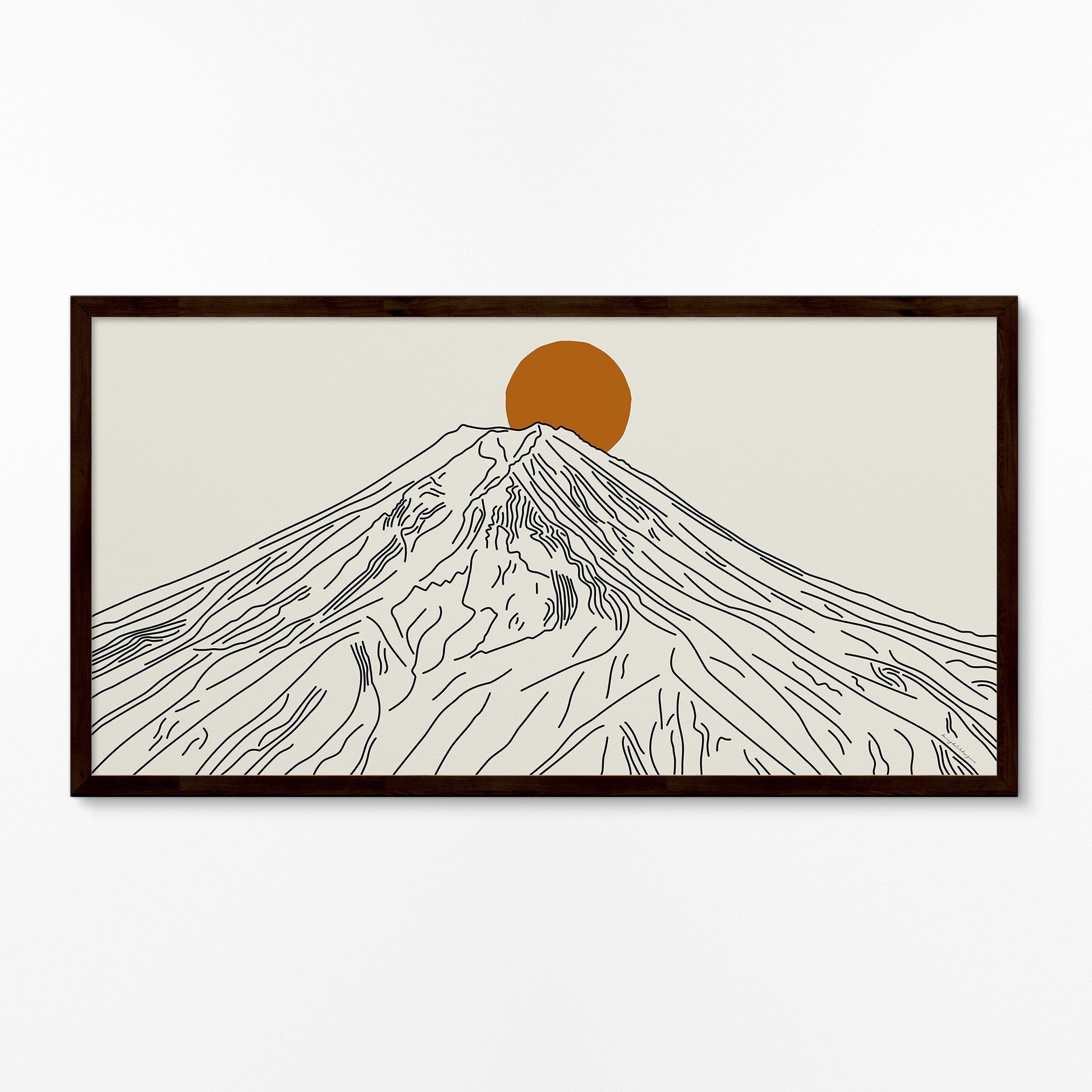 Travel to Japan – Mount Fuji Panorama Poster