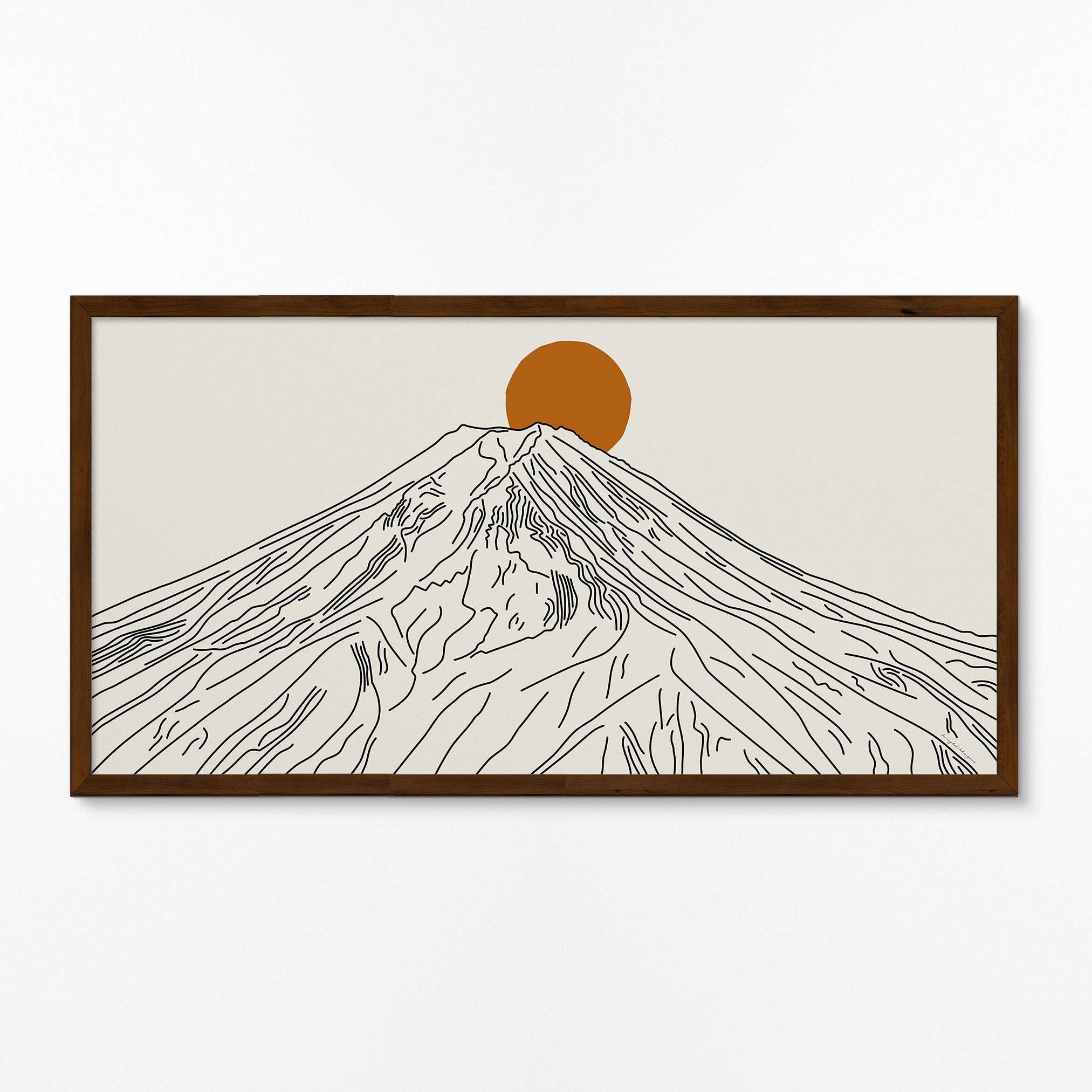 Travel to Japan – Mount Fuji Panorama Poster