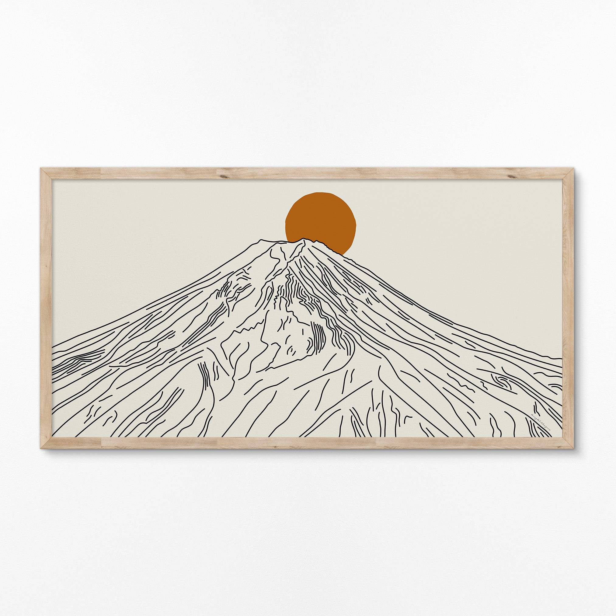 Travel to Japan – Mount Fuji Panorama Poster