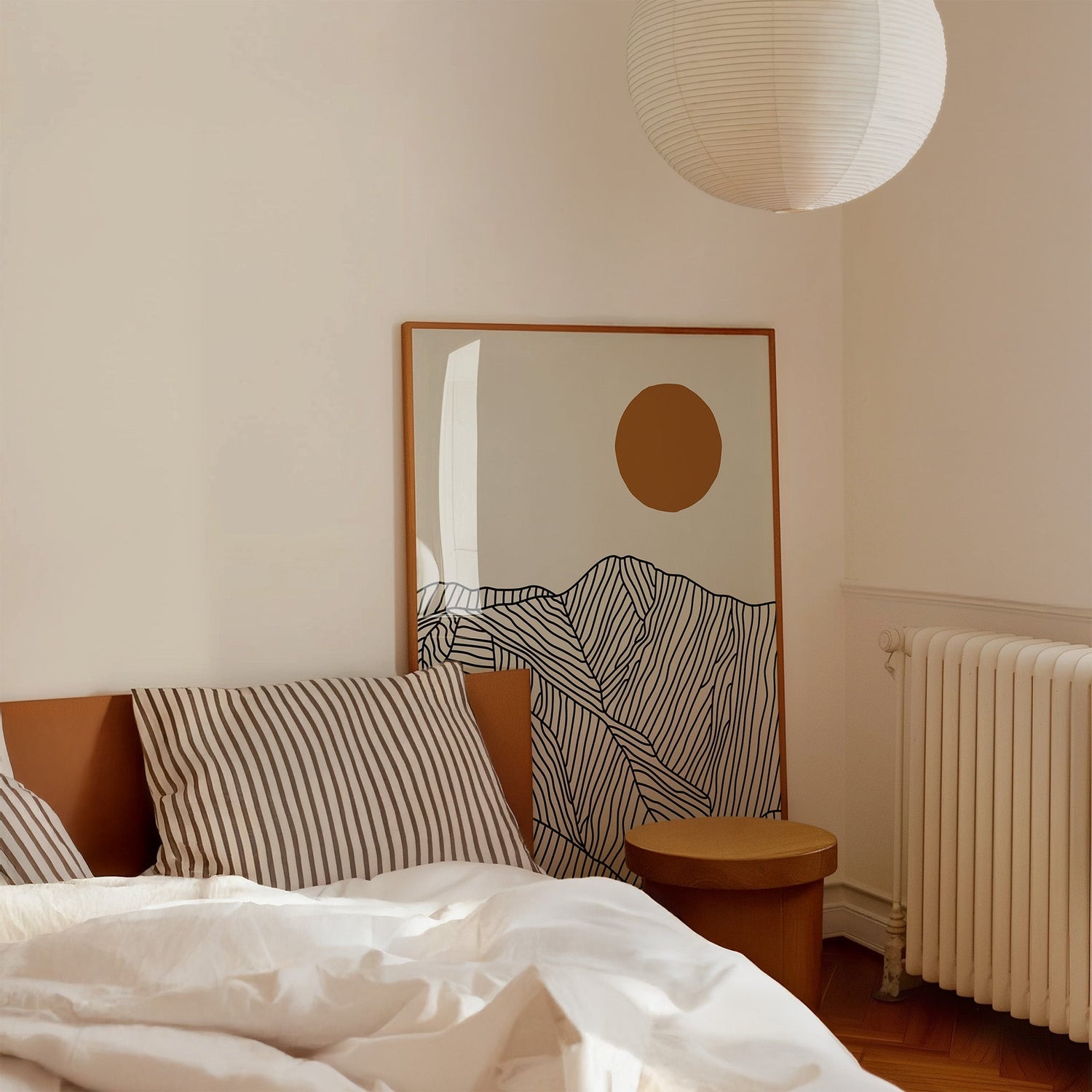 Stijlvol slapen: 7 ideeën voor wanddecoratie in de slaapkamer