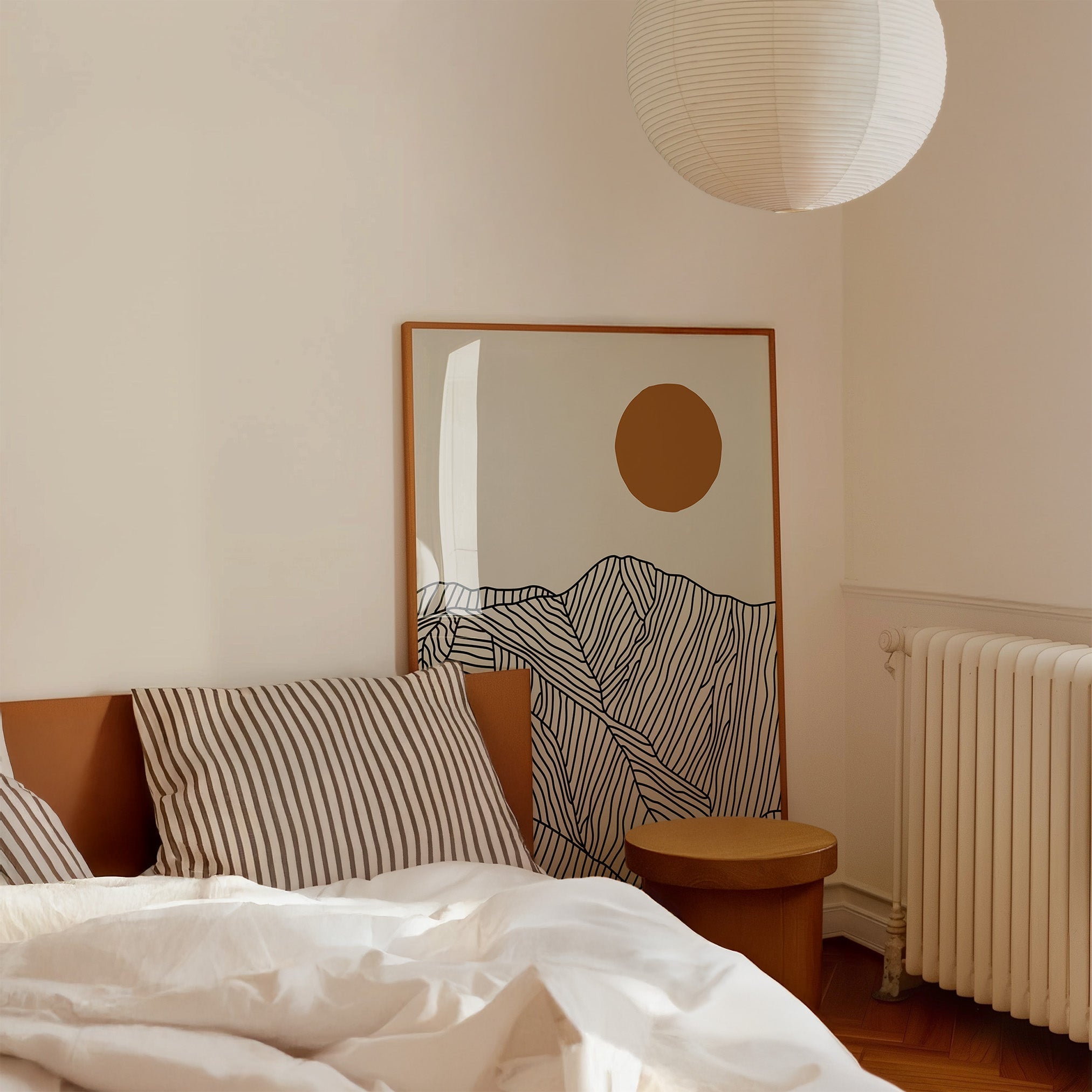 Stijlvol slapen: 7 ideeën voor wanddecoratie in de slaapkamer