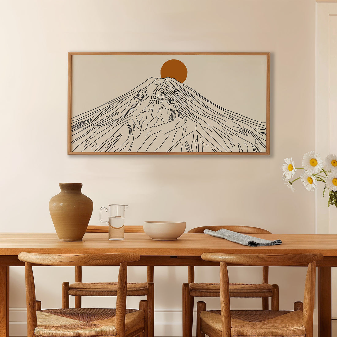 Reis naar Japan – Mount Fuji Panorama Poster