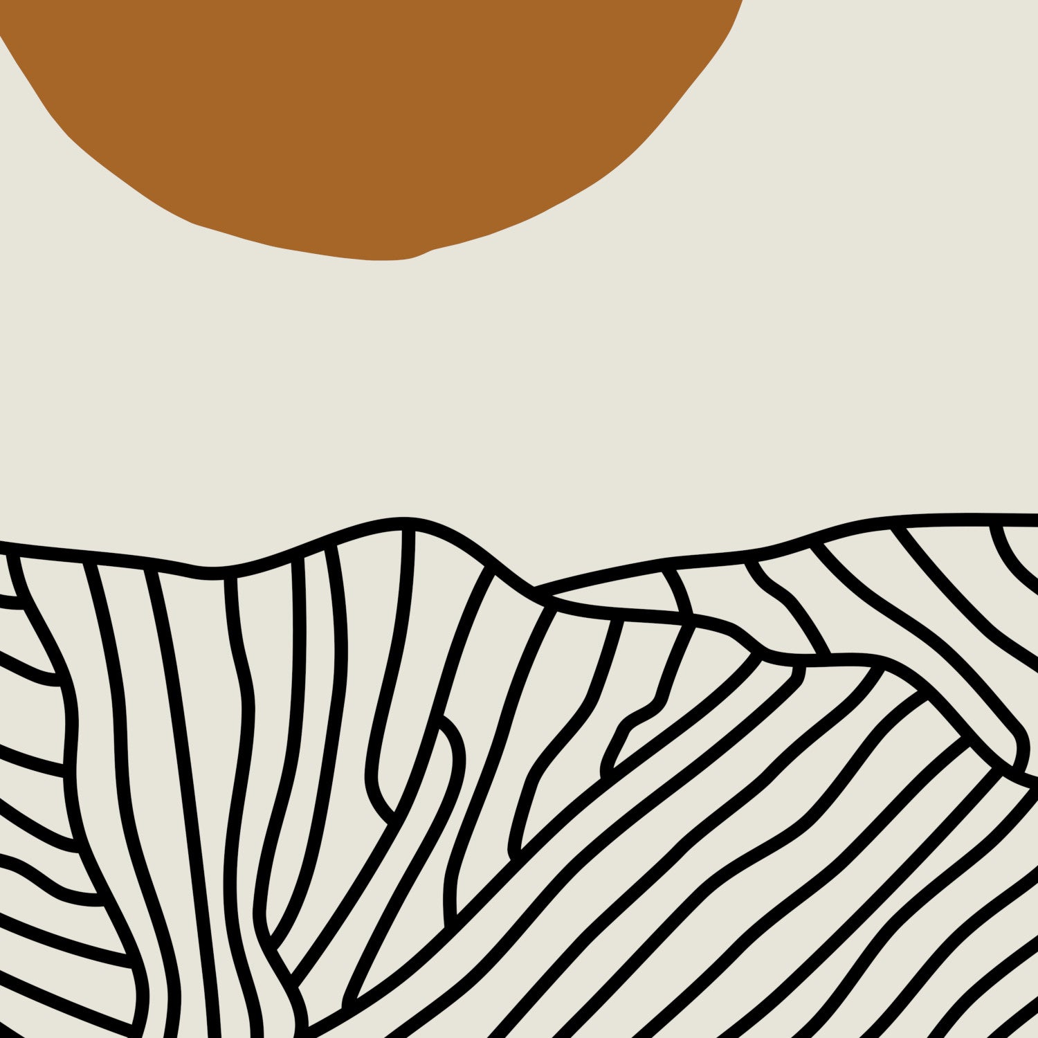 Dreiteiliges Poster: Geschichten aus den Südlichen Japanischen Alpen