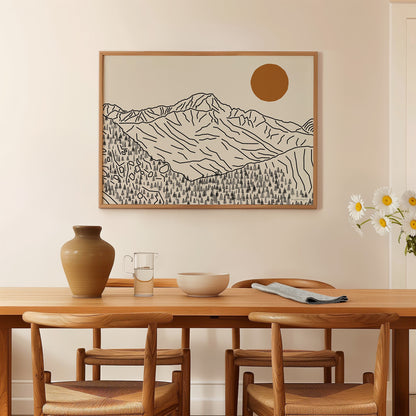 Mont Blanc Poster: Een Reis naar de Top van de Franse Alpen