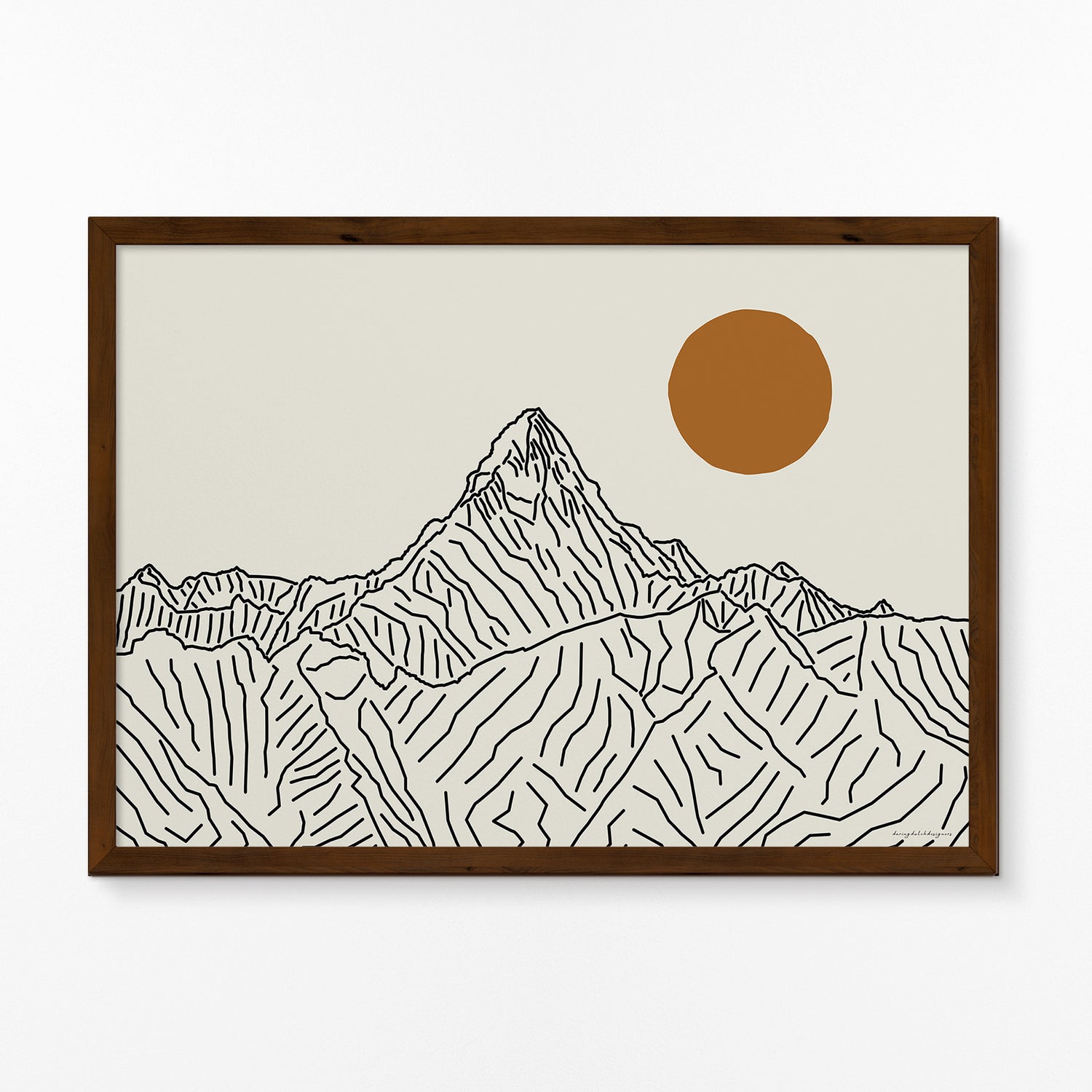 Mount Everest Poster Horizontal: The Magic of the Himalayas