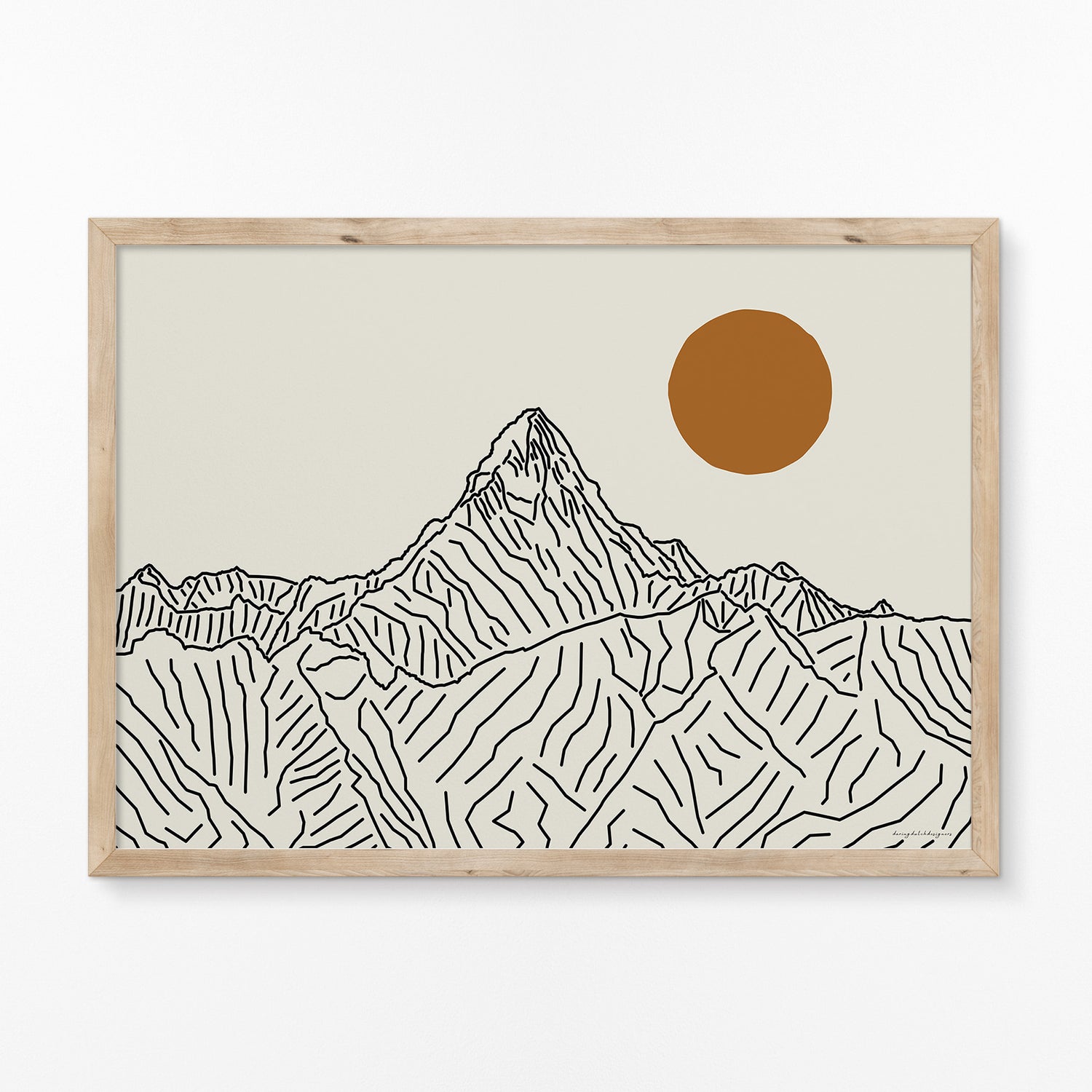 Mount Everest Poster Horizontal: The Magic of the Himalayas