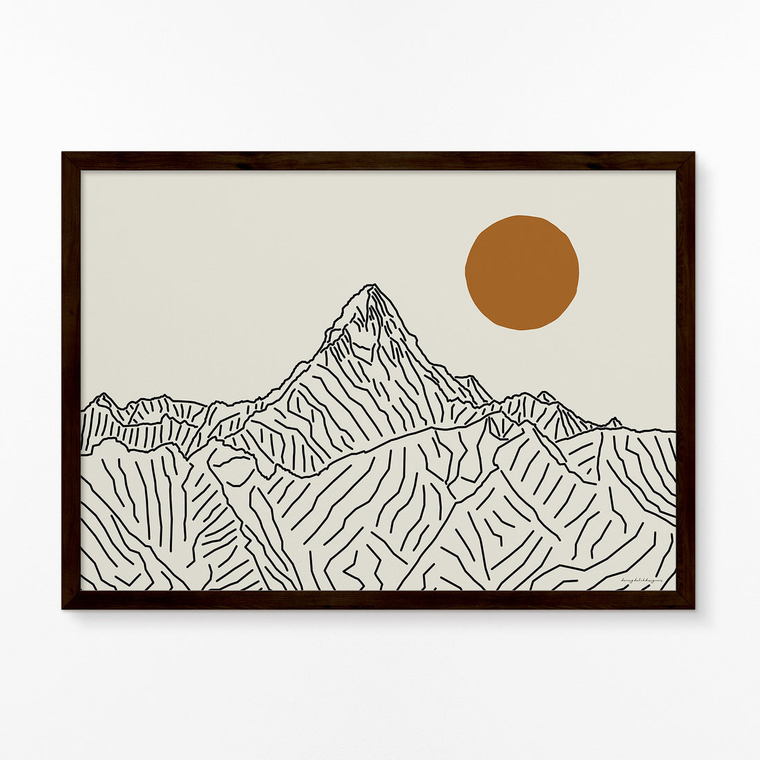 Mount Everest Poster Horizontal: The Magic of the Himalayas