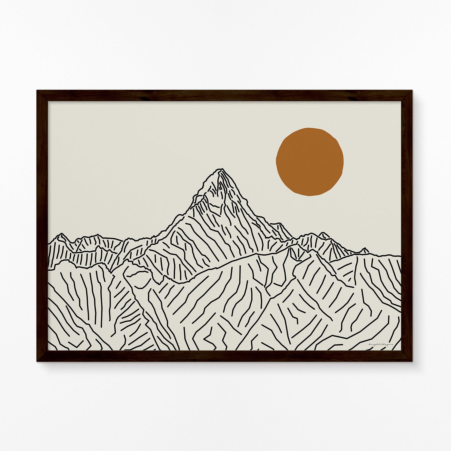 Mount Everest Poster Horizontal: The Magic of the Himalayas