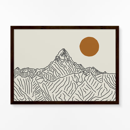 Mount Everest Poster Horizontal: The Magic of the Himalayas