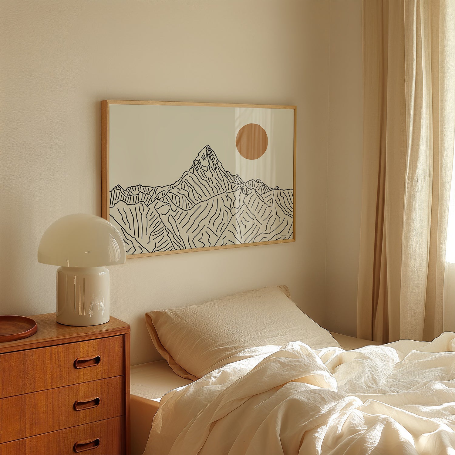 Mount Everest Poster Horizontaal