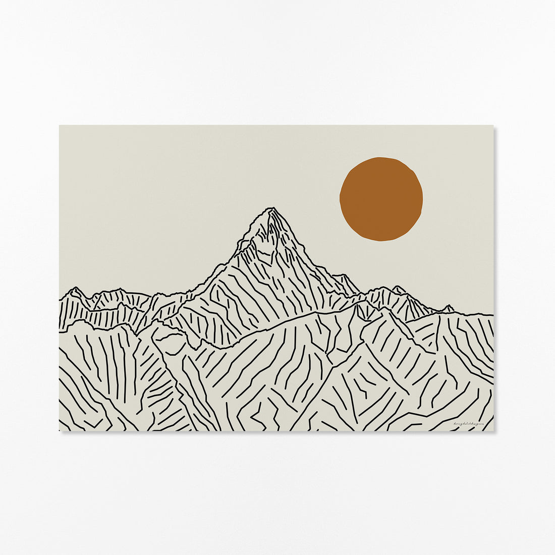 Mount Everest Poster Horizontal: The Magic of the Himalayas