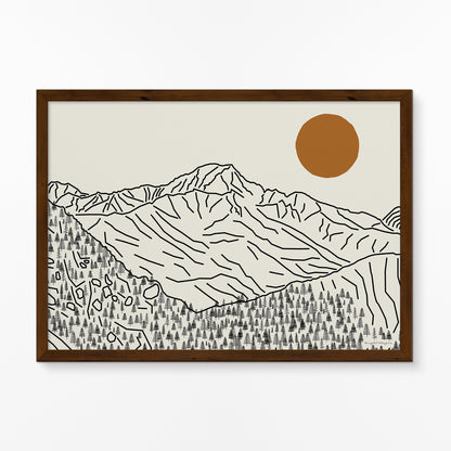 Mont Blanc Poster: A Journey to the Top of the French Alps