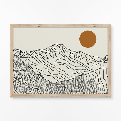 Mont Blanc Poster: A Journey to the Top of the French Alps