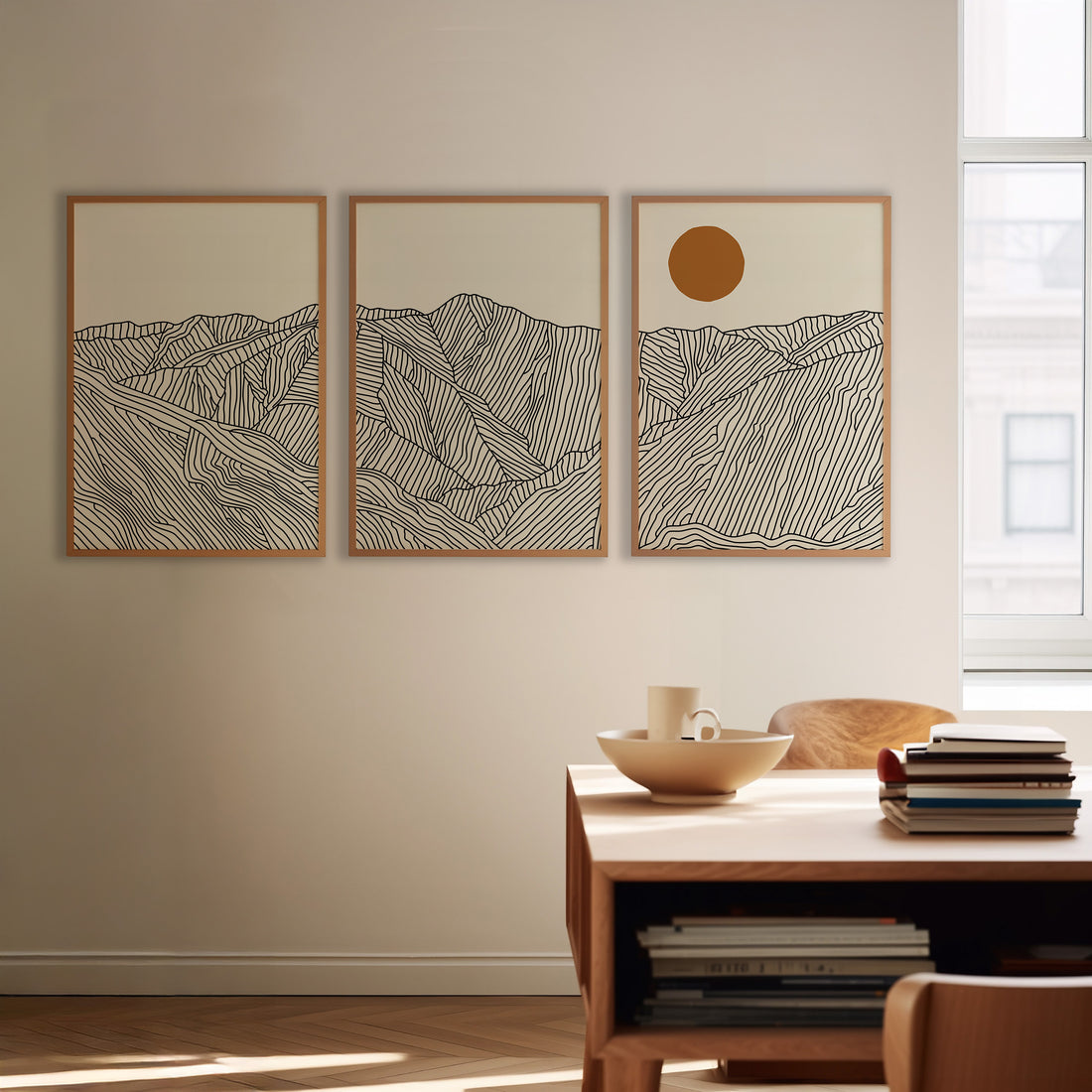 Three-Panel Poster: Stories from the Southern Japanese Alps