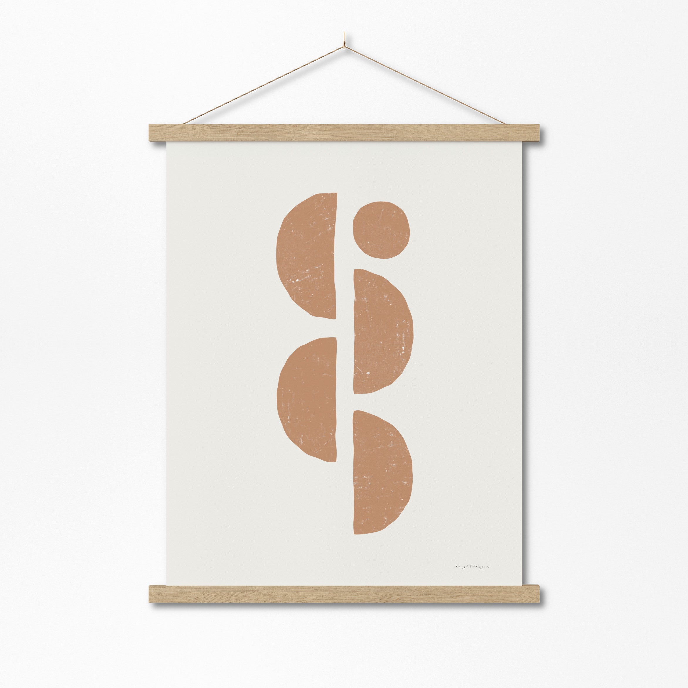 Japandi Wabi Sabi Poster: Unwind in Style with Hanger