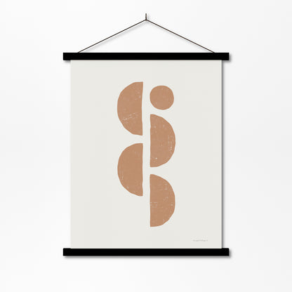 Japandi Wabi Sabi Poster: Unwind in Style with Hanger